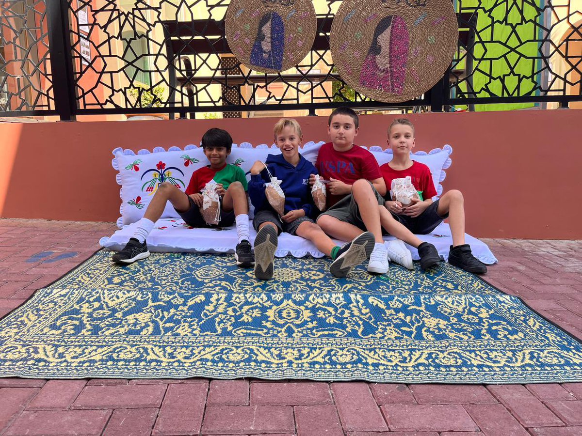 Yesterday, we celebrated Hag Al Laila and enjoyed trying some Arabic treats, wearing beautiful clothes and getting henna! We loved learning all about this celebration 🎉 #JESSCommunity #HagAlLaila #JESSCares