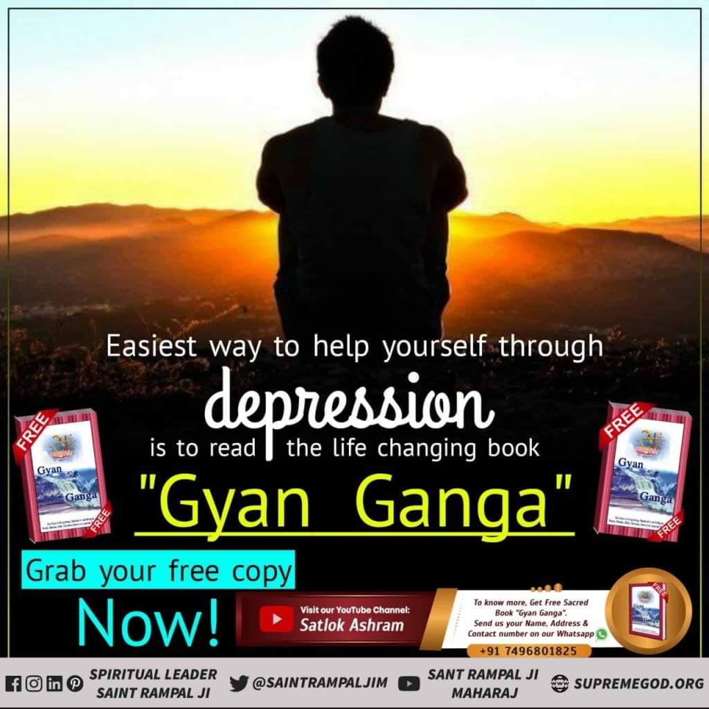 NikitaS96609943's tweet photo. #SolutionForDepression
 In today's life, most people do not even have two moments of comfort for themselves, in which they can sit in peace and think deeply about themselves.
 Man does not get life again and again. That is why definitely read the holy book Gyan Ganga. https://t.co/LiiWZctgfO