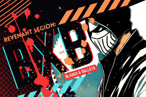 TChisoku's tweet photo. "Step into the shadows with 'Revenant Legion: Blades &amp; Bullets' - a collection of fierce warriors risen from the dead to conquer mortality. Beware, for death may come swiftly, but immortality is within reach." #NFT #cryptoart #bladesandbullets #BxB https://t.co/62wRj9oTUK