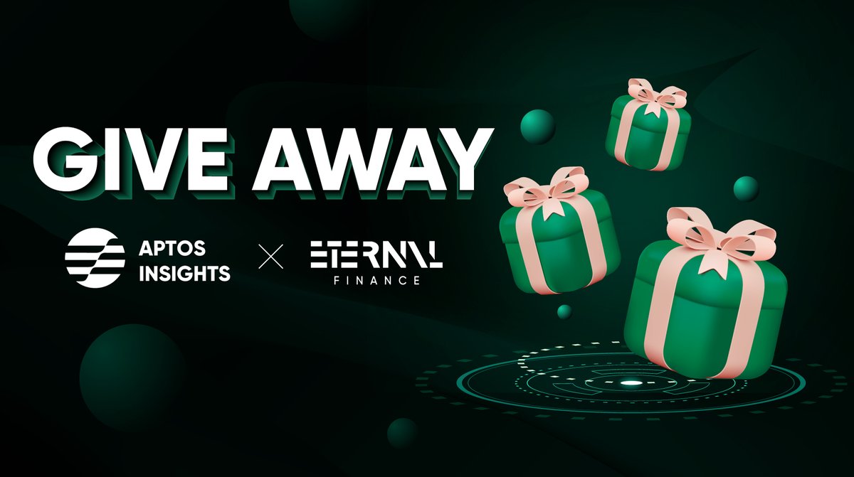 AptosInsights's tweet photo. 🌊 A GIVEAWAY EVENT SPONSORED BY @eternalfinance_ IS COMING

🐬We are giving away 50 OG &amp; 5000 $ETERN

1️⃣Enter: https://t.co/ThOwAHpRl2
2️⃣Do all social tasks and claim

💯Like &amp; Retweet to support us! https://t.co/vJ67sHjkzG