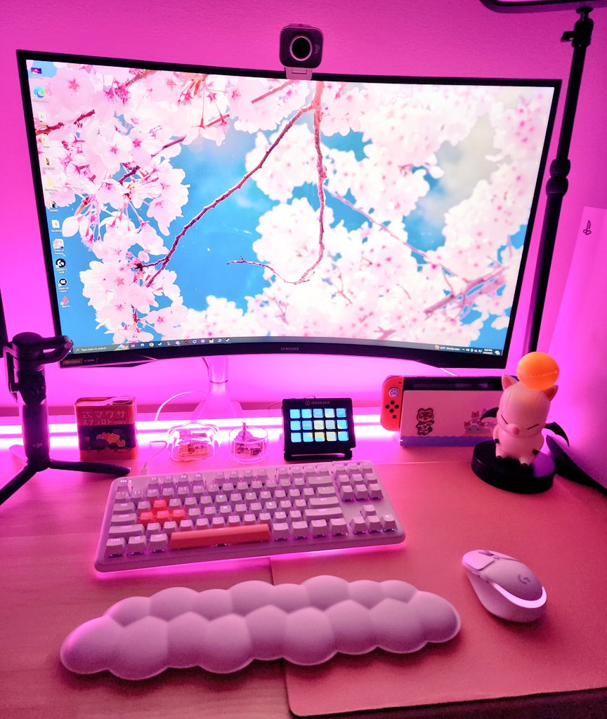 xxfruitcakexx's tweet photo. Got my gaming space set up for tomorrow's stream! 
Special thanks to @LogitechG for always setting me up with the best! 

Shop for my set up or pick and choose your own by clicking the link. Use code "xofruitcakeox" for 10% off! 👍

https://t.co/nDm2OhAL5r

#providedbylogitechg https://t.co/VUVnUhlNRQ