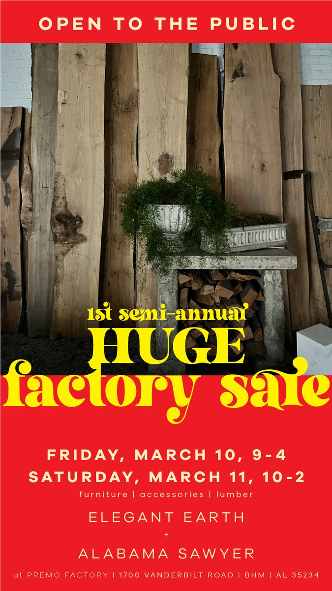 Artisan, Sustainable, &amp; Made in the USA 🇺🇸 + HUGE FACTORY SALE - mailchi.mp/f3738721973d/j…