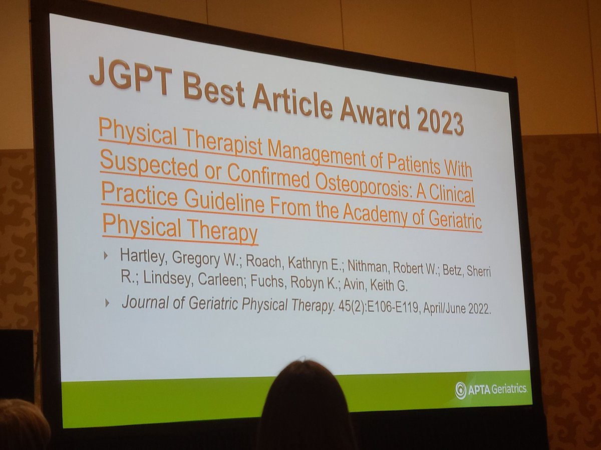 Congratulations to all authors!!!

<a href="/APTA_Geriatrics/">APTA_Geriatrics</a> #CPG
