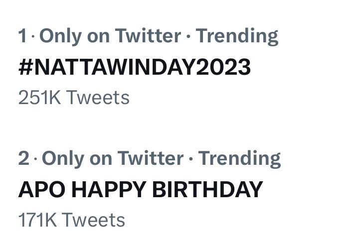 ApoNattawinofc's tweet photo. ความนักทั้งน้านนนน 🥰🙏🏻 #apocolleagues 

#NATTAWINDAY2023 
#Nnattawin 
@Nnattawin1 https://t.co/rRwIo4S7FL