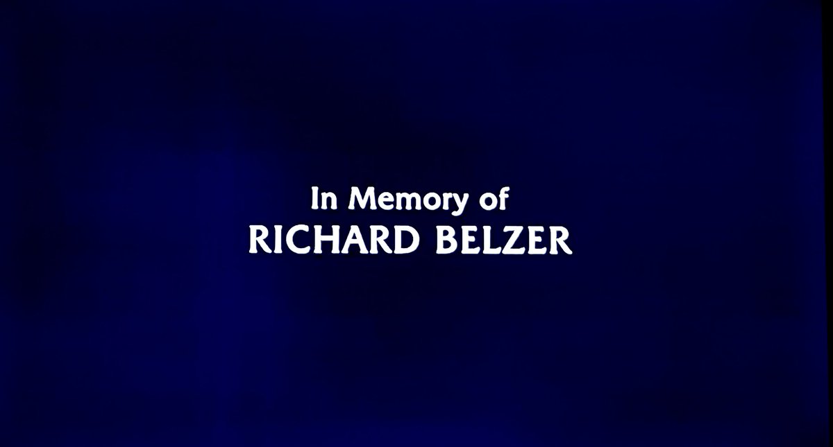 They ended L&O:SVU with this full screen. Lump in the throat. #RichardBelzer