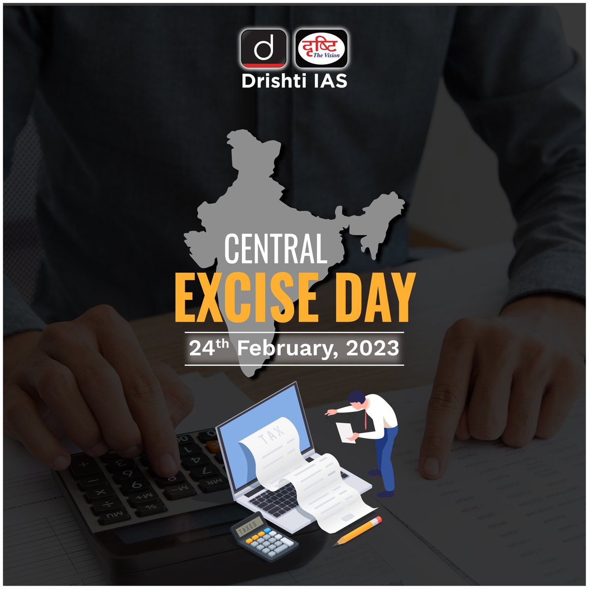 drishtiiaseng's tweet photo. On this Central Excise Day, let's acknowledge the significant role of Central Excise in ensuring fair and transparent trade practices.

#CentralExciseDay #CentralExciseDay2023 #Excise #ExciseDay #Tax #UPSC #IAS #Goods #Services #CustomDuty #Finance #DrishtiIAS #DrishtiIASEnglish https://t.co/38W1N5fkxn