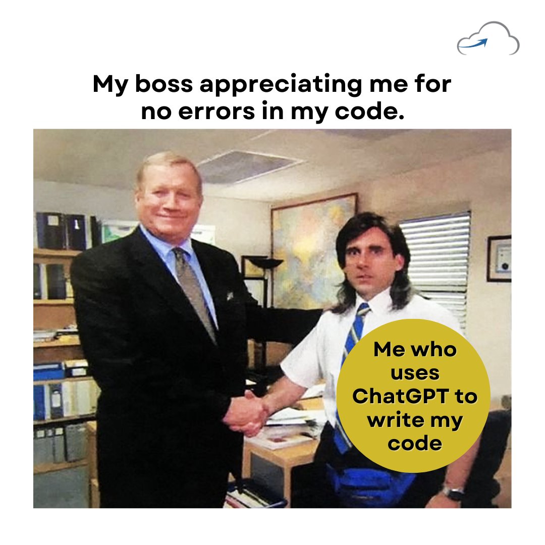 cloudthat's tweet image. Has this been the case with you? Let us know in the comments below.
If you want to learn Full Stack Development and master coding, do explore our programs here - bit.ly/3ExvqYG
#ChatGPT #AIprogramming #AutomatedCoding #fullstackdeveloper #certification