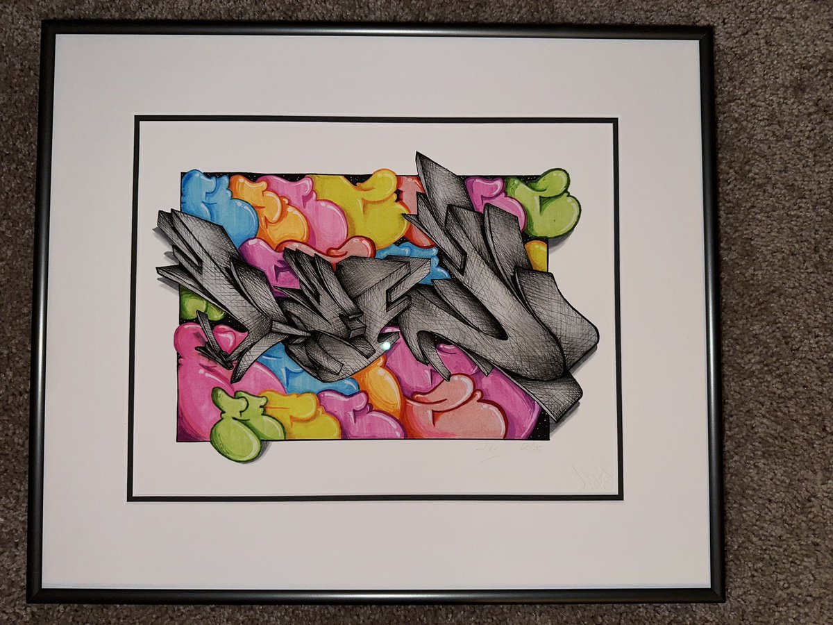 Waggs2125's tweet photo. Finally got around to getting these beauties framed. Now just gotta find the right spot in the setup to hang them 🤨🤷🏼‍♂️. Shoutout @H3CZ and can’t wait for the next one!!! https://t.co/SXkHloprQv