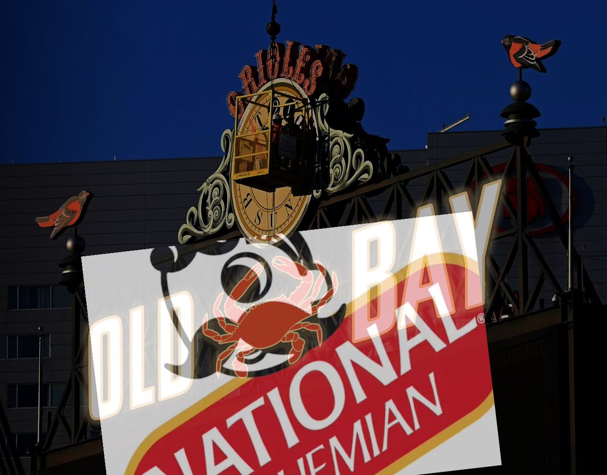 dreywarren's tweet photo. @RonVerrecchio @OLDBAYSeasoning @Orioles @BohInBaltimore @Orioles https://t.co/Y6PvioqUbH