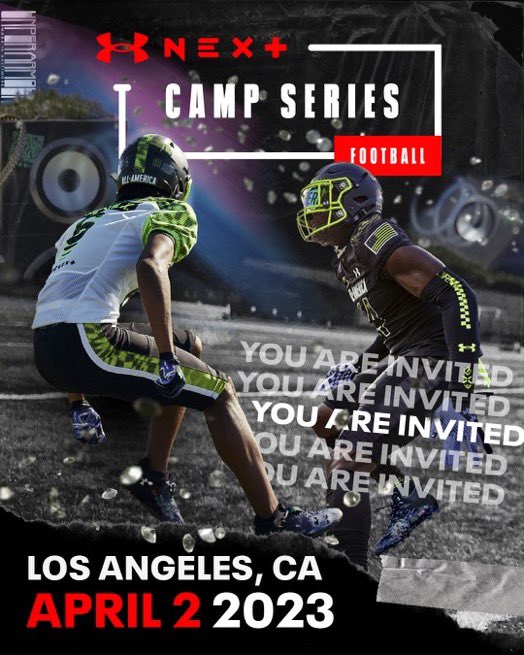 Blessed to be invited to the UA Next All-American camp! @TheUCReport @DemetricDWarren @CraigHaubert @TomLuginbill