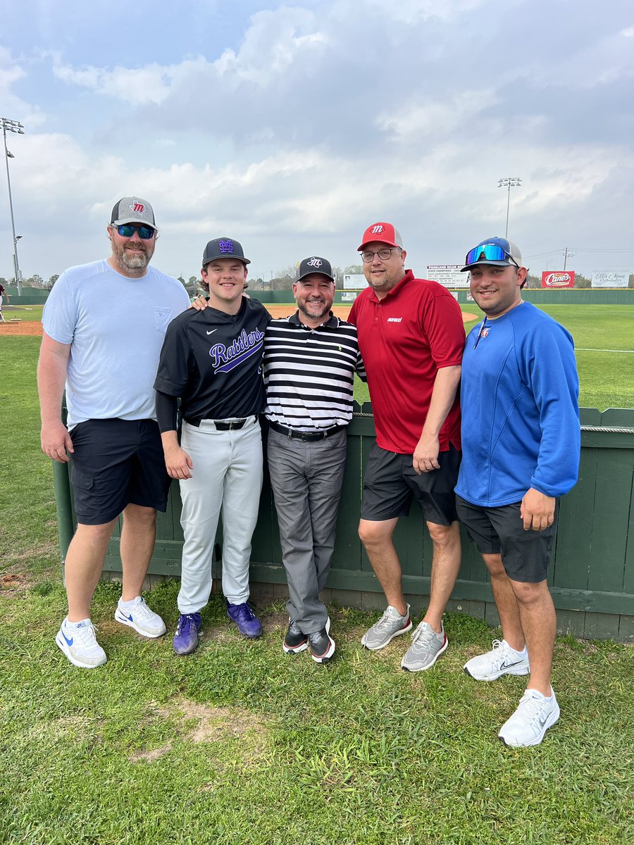 Thank you <a href="/adamdunn_44/">Adam Dunn</a> <a href="/chris_schultea/">Chris Schultea</a> <a href="/kyle_holle/">Kyle Holle</a> for taking the time to come out and watch our game today! It was great to see you all! #maruccifamily