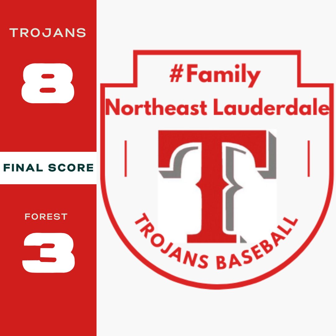 Northeast Lauderdale Trojans Baseball tweet media