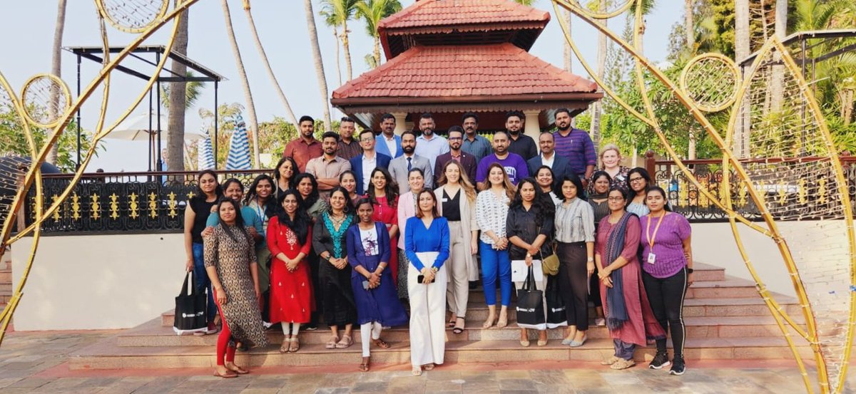 JacqPriego's tweet photo. ๐ฎ๐ณ๐ฎ๐ณ Yesterday we concluded our #agentconference circuit across #India ๐ฎ๐ณ๐ฎ๐ณ Delighted to have exchanged knowledge with our partners in 5 cities in as many days.
Today I look forward to visiting @AmityUni, followed by an academic event @inBritish
#WeAreGlobal https://t.co/BbQ5URGJqO
