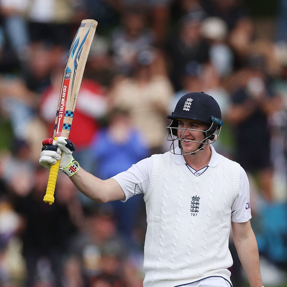 Harry Brook becomes the first player to score 800 runs in his first nine Test innings. They've come off just 803 balls.

A very special talent ✨