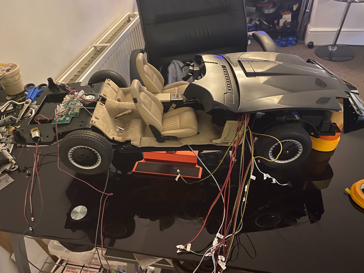 QUANOMAN on Twitter "sorting out the wiring of my KITT kit is driving