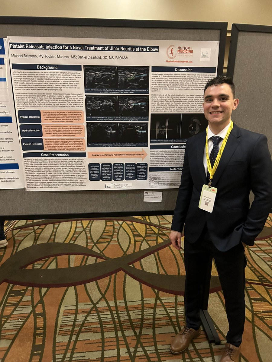 MikeBejaranoMed's tweet photo. Great time at the @AAPhysiatrists conference, big thanks to Dr. Clearfield @motionismed for the opportunity! #Physiatry23 @richardmmtz https://t.co/QZiGPcm0sc