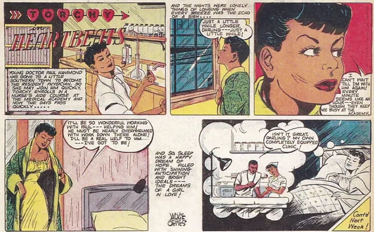 Today, I pay homage to Jackie Ormes, the first African-American woman syndicated cartoonist. She also created positive representations of African Americans in cartoons during a time when they were typically depicted as negative stereotypes.