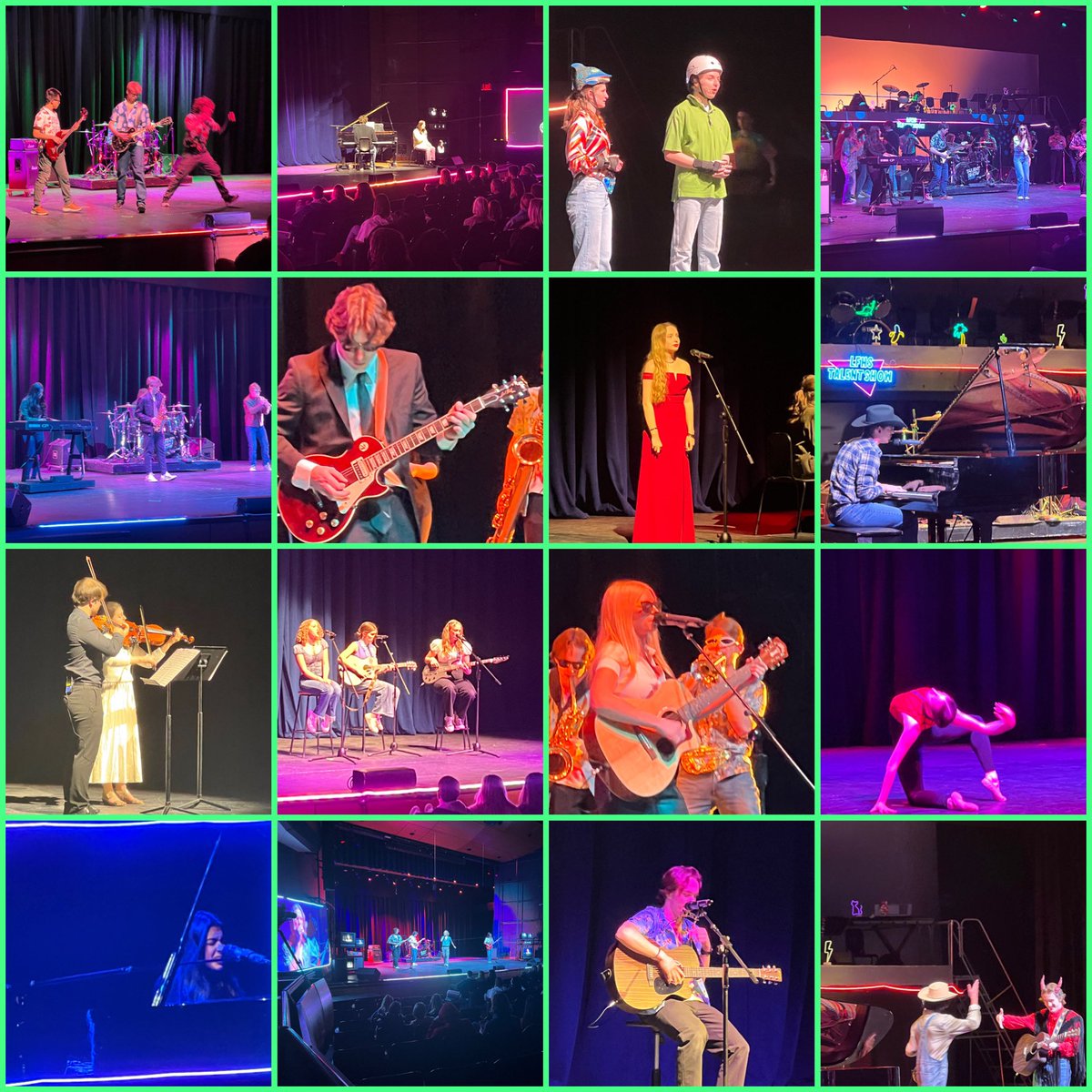 Too many pics for one collage!  LFHS Talent Show 2023!