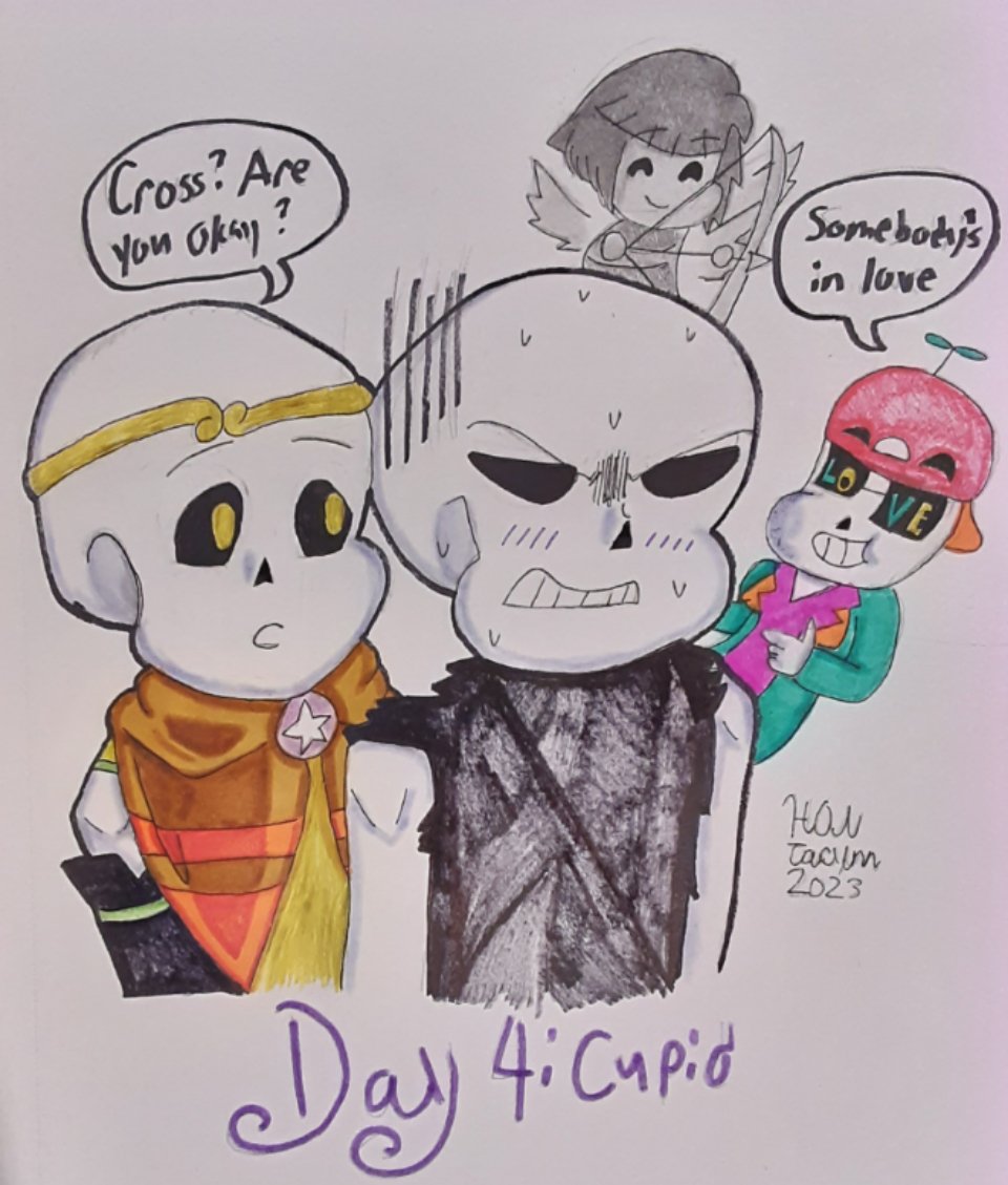 HeavenOfNirvana's tweet photo. @LOYNEAVII
I hate that picture, but it's funny the fact they make fun of Cross for falling in love with Dream. Lastly, I made Core Frisk as a cupid, lol.
Creamweek | Day 4: Cupid
#creamweek #creamweek2023 #undertale https://t.co/OWyc5iuKqI