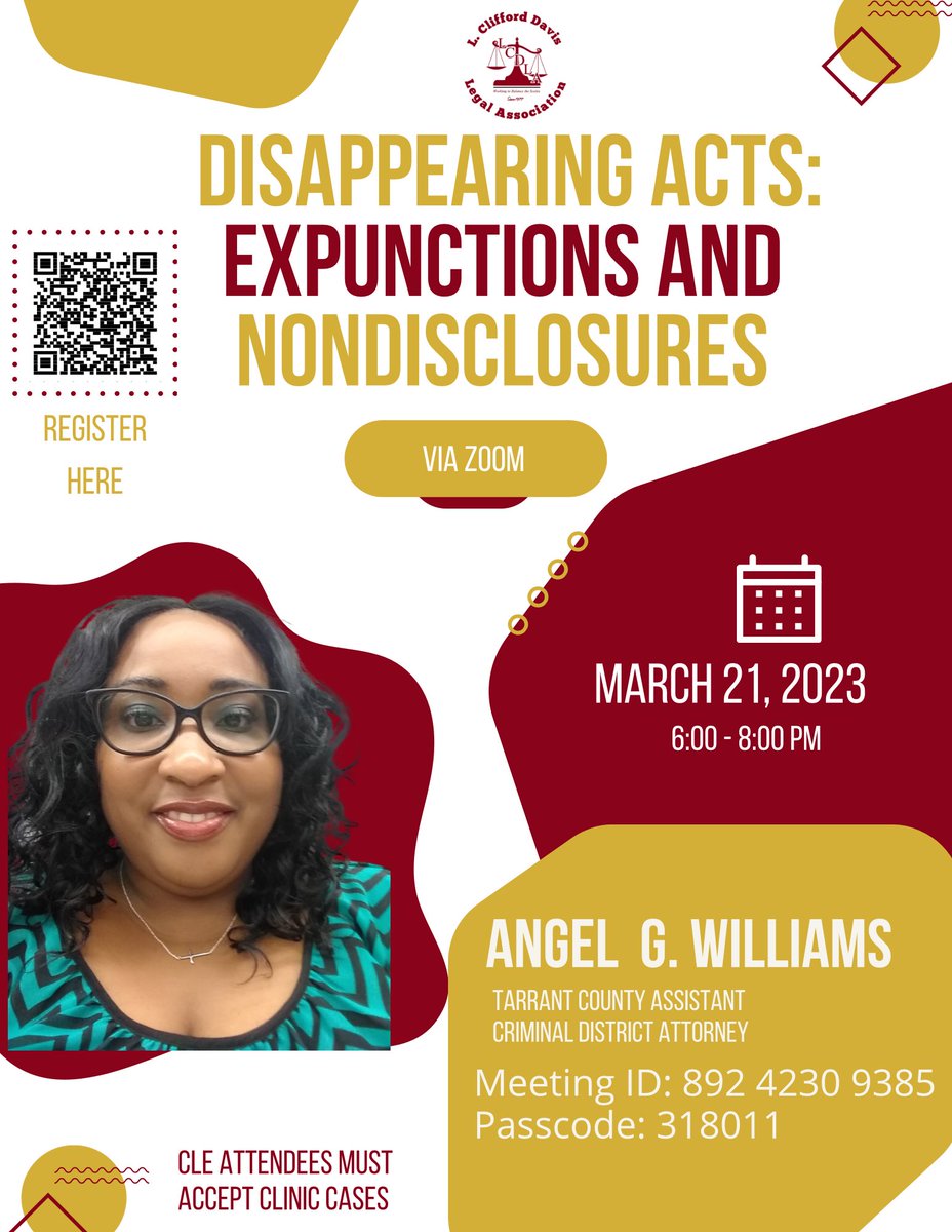 L. Clifford Davis Legal Association tweet media