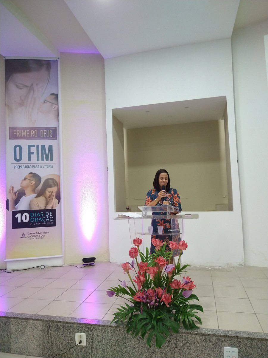 Iniciamos os 10 dias de oração O Fim Preparação para a Vitória 

#APeUmaIgrejaQueNaoPara
#PrimeiroDeus 
#10diasdeOracao