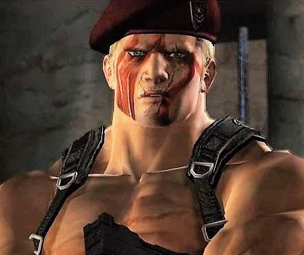Krauser's one of those characters that's like… trying to get the water to the right temperature but every time the knob is one degree off it's either freezing or scalding. He looked So Good in the first go at RE4 and every attempt to improve that design made it worse 