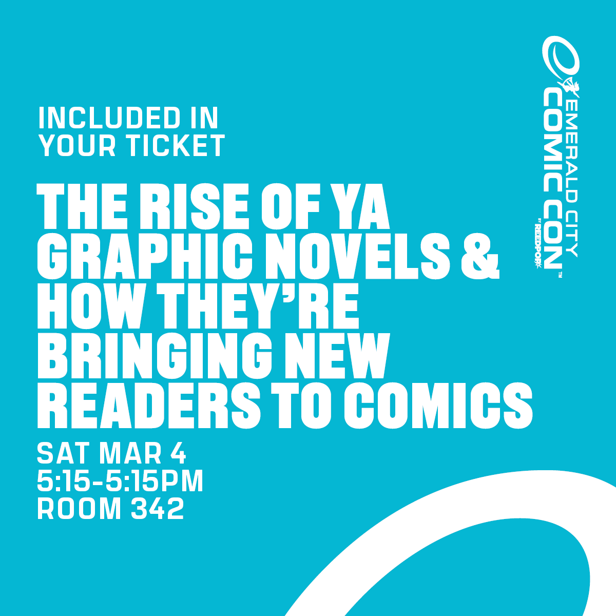 I'll be at @emeraldcitycon this year (for real this time 💚) - come say hi!