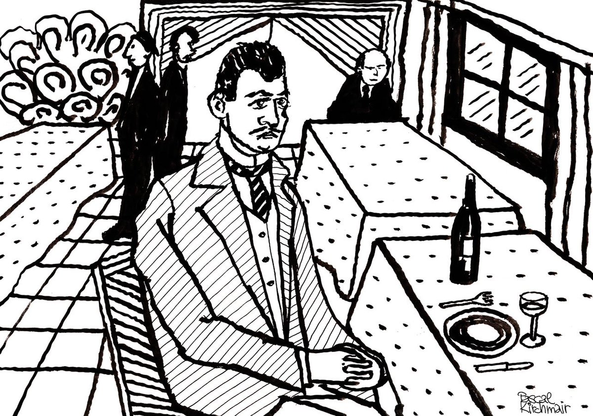 vivicorsi's tweet photo. #SelfPortrait #Wine #Selbstbildnis #Weinflasche #Selbstporträt #Weimar #Selvportrett #vinen #EdvardMunch #Munch #ilustración #illustration #desenho #drawing #dibujo #portrait #autorretrato #pascalkirchmair #arte #ilustracao #Zeichnung #art #illustrazione #Porträt #Kunst #artwork https://t.co/LFQVjW0iQz
