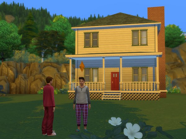 rsknitting's tweet photo. New #TheSims4 blog post alert! This one is just a quick update about building the house. Wild how 15 real-world hours of gameplay can be summed up by four pictures and a few sentences. https://t.co/6XAHgjMPsj https://t.co/beADW1Grou