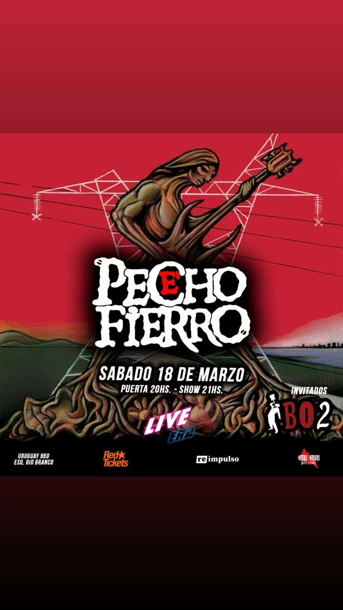pechoefierro's tweet photo. Plantado en el horizonte, nuestro nuevo disco se puede encontrar en Palacio de la Música, sucursal San José de Mayo (Becerro de Bengoa 563)y disquería Apolo #Pechoefierro y 18 de marzo en vivo en #LiveEra Show para todo público. https://t.co/MgGAGusAsP