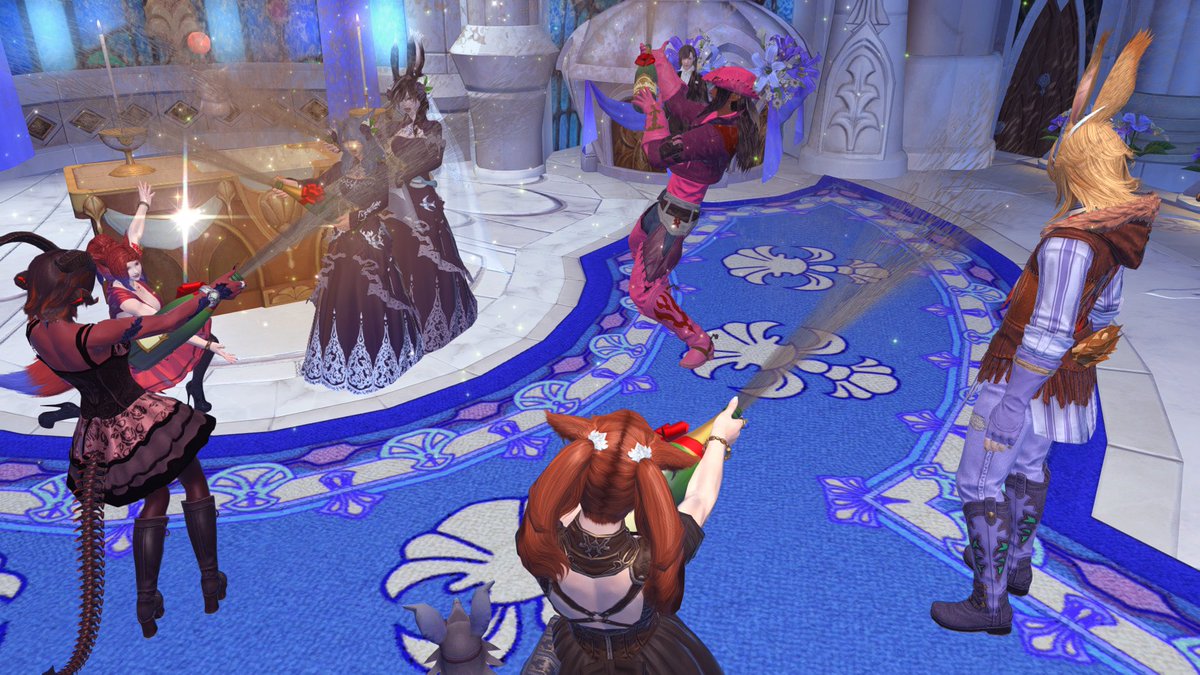 GrumpyManGaming's tweet photo. went to @lil_petunia and @NeverAnAndroid FF wedding we had a good time :3 https://t.co/bUdjX9jA98