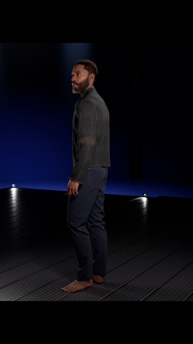 trapdoor_3D's tweet photo. In honor of PI Apparel #LA23 coming up next week, we'd like you to start meeting our Metahumans!

Meet Waylon, a 6'2 male with medium build.

Ready to render with him modeling your apparel? Shoot us a DM or comment below! 👇 

#metahuman #unrealengine5 #3drender #3dproductdesign https://t.co/FzhKbGq75Y