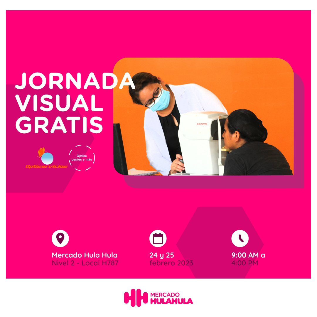 mercadohulahula's tweet photo. #JornadaVisual GRATIS 🤓en el #MercadoHulaHula 

Beneficios: 
👉 Visión sencilla con AR y filtro azul desde $60.00 
👉 Lentes bifocales con AR desde $50.00
👉 Lente multifocal con AR y filtro azul desde $85.00

¡Te esperamos! 🤓 https://t.co/OLy1ccvARr