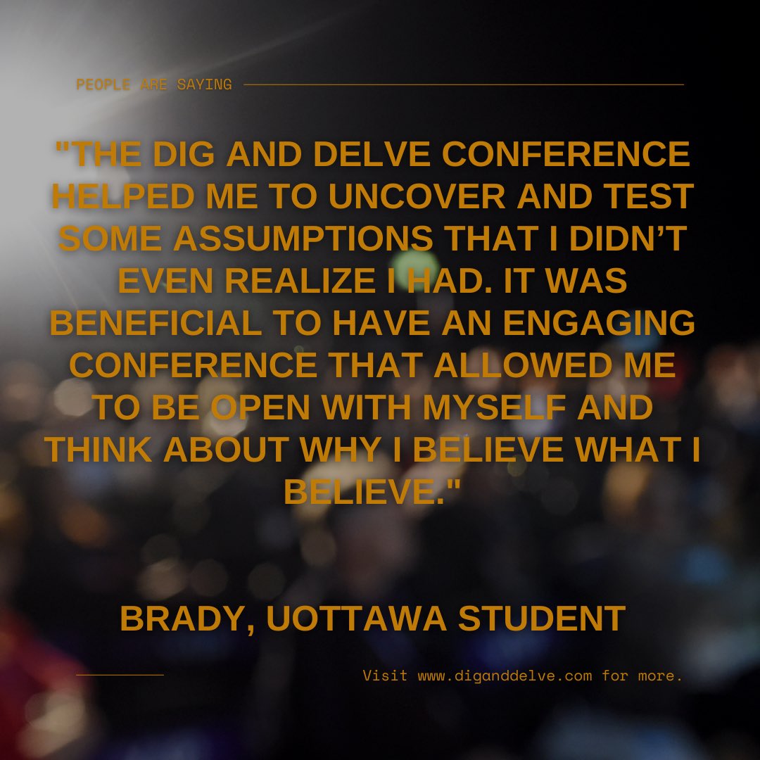 diganddelveott's tweet photo. People are saying …. “The dig and Delve conference helped me to uncover and test some assumptions that I didn’t even realize I had” https://t.co/4Zxz5tL5Y3