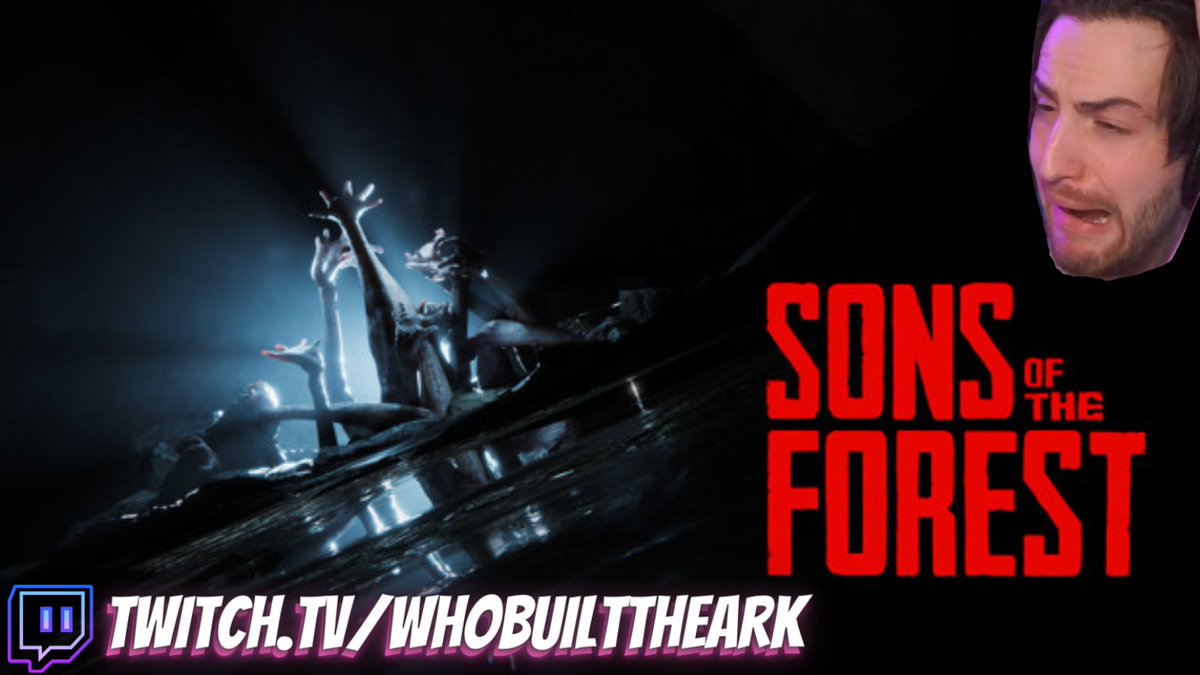 WhoBuiltTheArk_'s tweet photo. IT'S HAPPENING!

SONS OF THE FOREST PLAYTHROUGH BEGINS NOW! https://t.co/RvtCbO7uwT