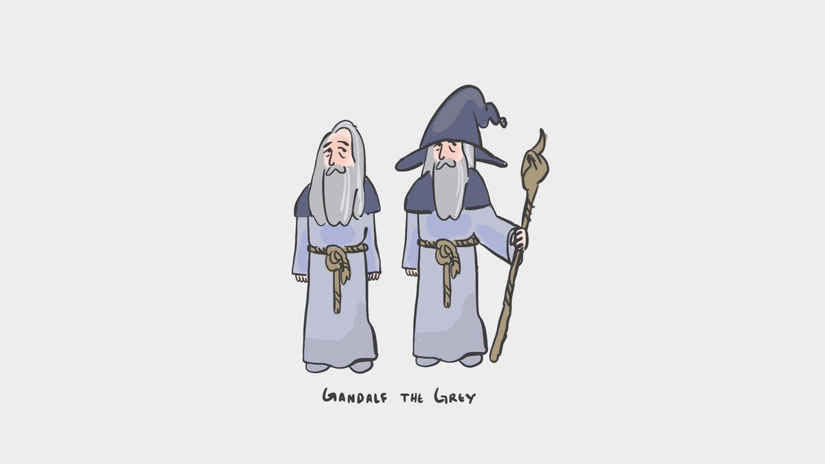 FatherUpset's tweet photo. Semi-yearly LOTR design for Gandalf 🧙‍♂️ https://t.co/raixECia7p
