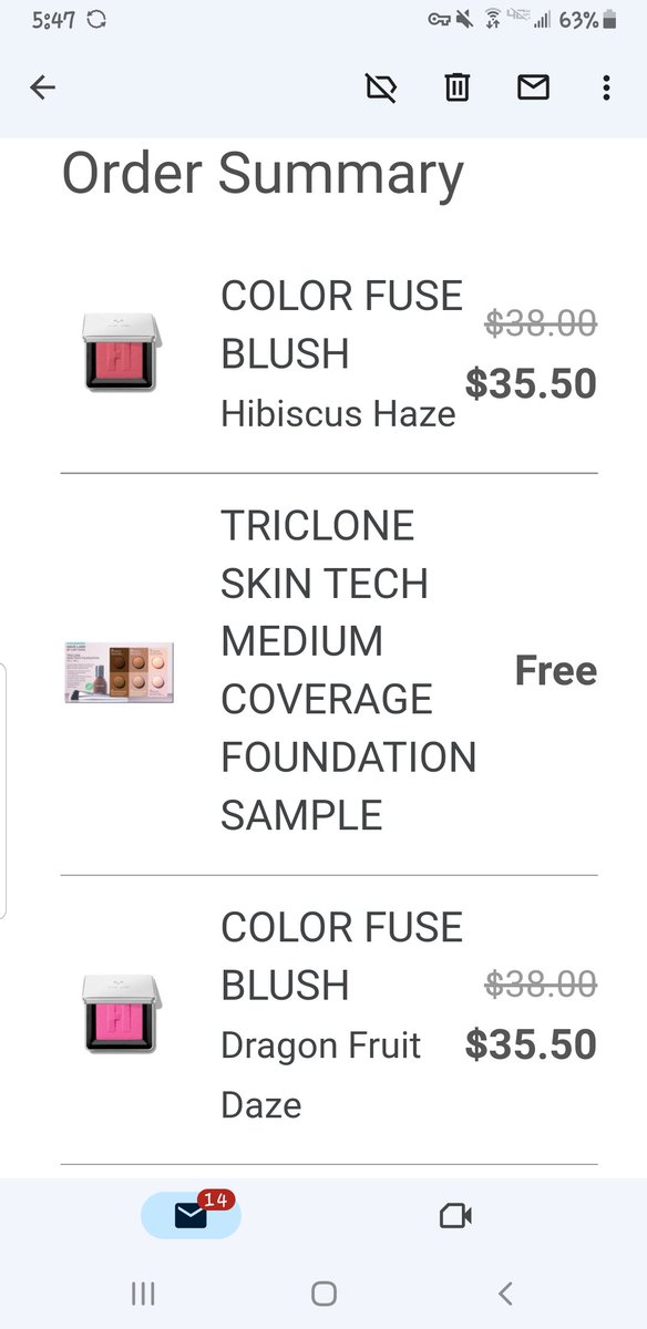 311gurl's tweet photo. @hauslabs @Sephora I got them all this morning as SOON as I woke up! I'm so excited! Thank U Gaga/Haus labs for the coupons in exchange for reviews. Those are so helpful!
I absolutely love & had a blast w/
🍉👀Watermelon Bliss 👀🍉
It SERVED as an excellent eye lewk too!
#LadyGaga #ColorFuseBlush https://t.co/mPCYSnYDJJ