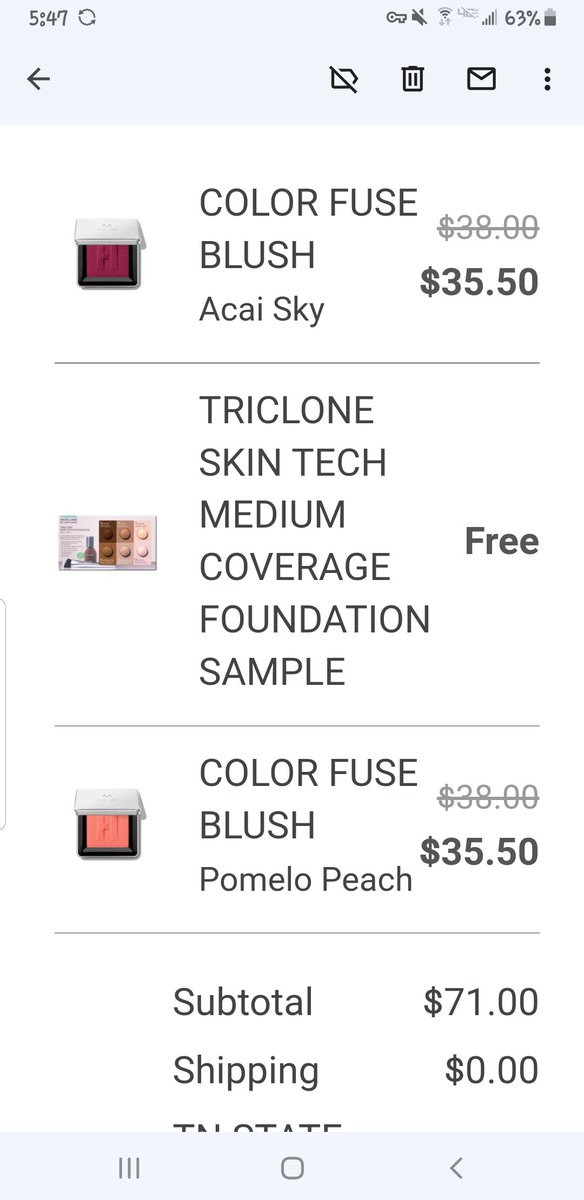 311gurl's tweet photo. @hauslabs @Sephora I got them all this morning as SOON as I woke up! I'm so excited! Thank U Gaga/Haus labs for the coupons in exchange for reviews. Those are so helpful!
I absolutely love & had a blast w/
🍉👀Watermelon Bliss 👀🍉
It SERVED as an excellent eye lewk too!
#LadyGaga #ColorFuseBlush https://t.co/mPCYSnYDJJ