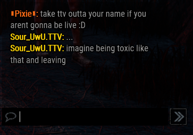 Idk why people are like this. They sent the message and insta left the lobby. Wasn't even planning on playing until later tonight and it didn't even phase me that I had ttv in my name. I just wanted a few matches... #deadbydaylight #dbd #toxic #stillhuman #smalltwitchstreamer