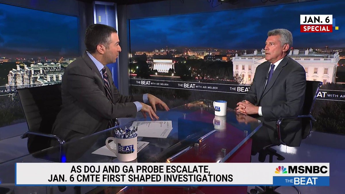 HAPPENING NOW: Top staff investigator for the January 6 committee Timothy Heaphy on "The Beat."