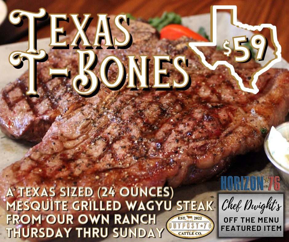 Join us this weekend! #keller #steaks #dfw #southlaketx #ftworth #tbones #wagyu #ftworthsteaks #texassteak #ftworthfoodie