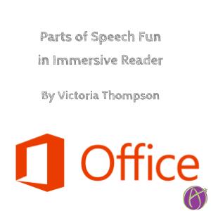 alicekeeler's tweet image. Parts of Speech Fun in Immersive Reader alicekeeler.com/2020/10/30/par…