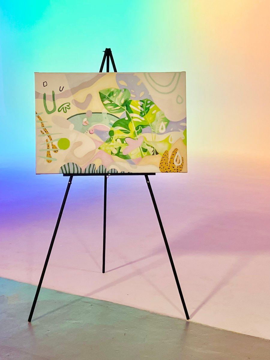 KaeliVanfossen's tweet photo. I just found out from my amazing gallerist Alex, at @StretchGallery, is exhibiting one of my Art Basel, Miami paintings at an exclusive event for startup #productsearchlive with @pgroverman @rudyjellis @bfymedia. so exciting! thank you 🙏🏻💚

https://t.co/aCavwTOigQ https://t.co/jOURup9IBy