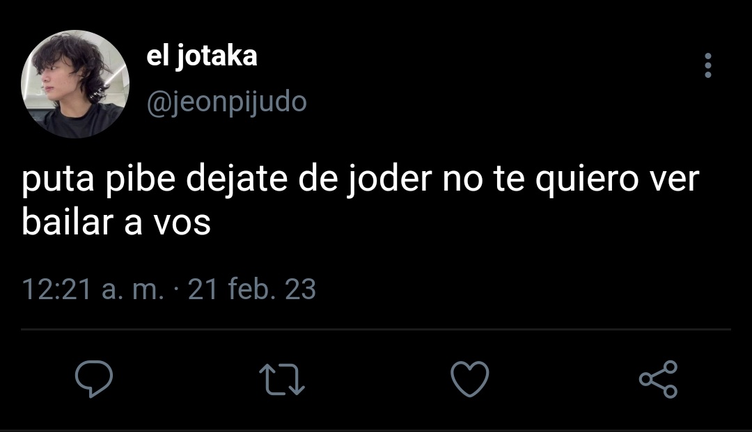 taemimorr's tweet photo. #kooktaeau #kookvau / watch me dance

donde th está re loco por jk e intenta llamar su atención invitandolo a verlo bailar a sus competencias, pero a jk no le interesa ni th ni el baile. Pero th no se rinde tan fácil, no hasta poder estar con él https://t.co/Scfozj9LCW