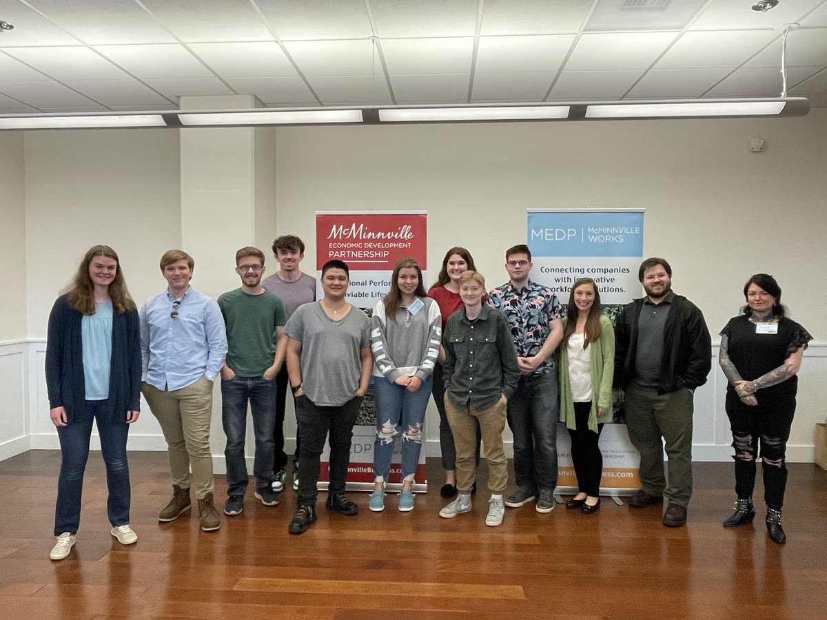 McMinnville WORKS Summer Internship Program 2023!
One week to apply!!!

Over 15 internship opportunities in; Marketing, Biomedical, Data entry, Microbiology, Computer Science, administration, and Project management.

Apply by March 1 by Midnight PST- mcminnvillebusiness.com/2023-mcminnvil…