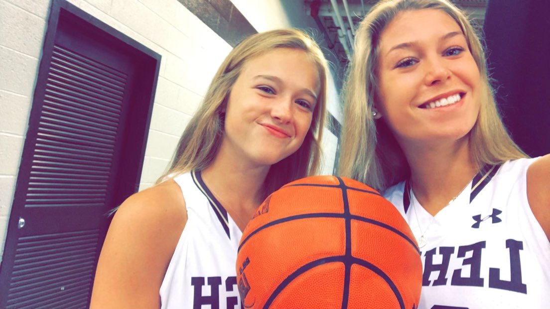 LehighWBB's tweet photo. Just two days away from Senior Day!

Let’s throw it back with some pictures of @annaharvey23 and @FrannieH23  throughout the years📷 https://t.co/jRteMRHDhJ