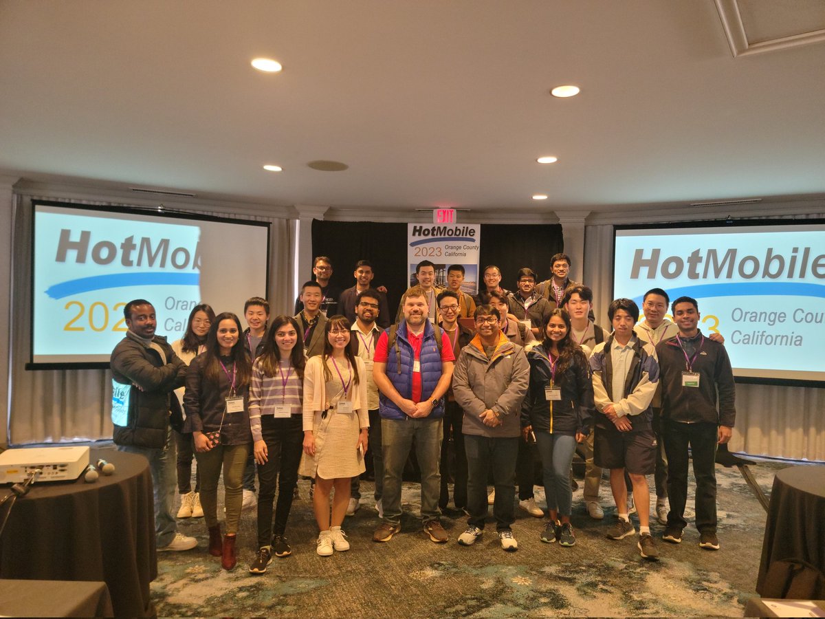 Roshan A (@asaroshan) on Twitter photo Concluding <a href="/ACMHotMobile/">ACM HotMobile’24</a> '23. Very exciting ideas and wonderful discussions. Looking forward to the next iteration. Concluding <a href="/ACMHotMobile/">ACM HotMobile’24</a> '23. Very exciting ideas and wonderful discussions. Looking forward to the next iteration.