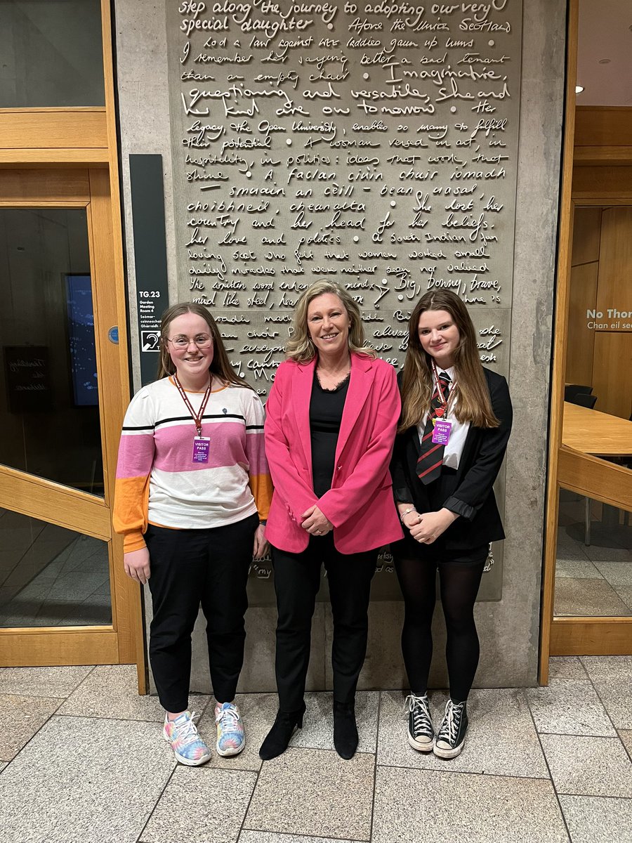 Me and <a href="/BeauJMsyp/">Beau Johnston MSYP</a> had a brilliant meeting with <a href="/GillianMSP/">Gillian Martin</a> from the <a href="/SP_HSCS/">Health, Social Care and Sport Committee</a> yesterday! We discussed all things committees, and had some really interesting conversations. I’m really excited to see what joint work we can do in the future! <a href="/SYP_SPL/">SYP Sport and Leisure Committee</a>