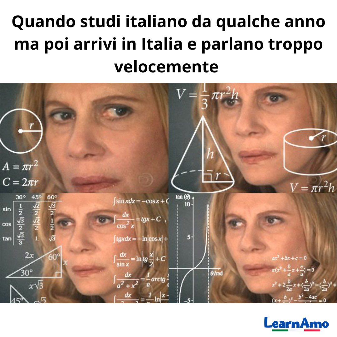 LearnAmo's tweet image. Un classico. 🇮🇹