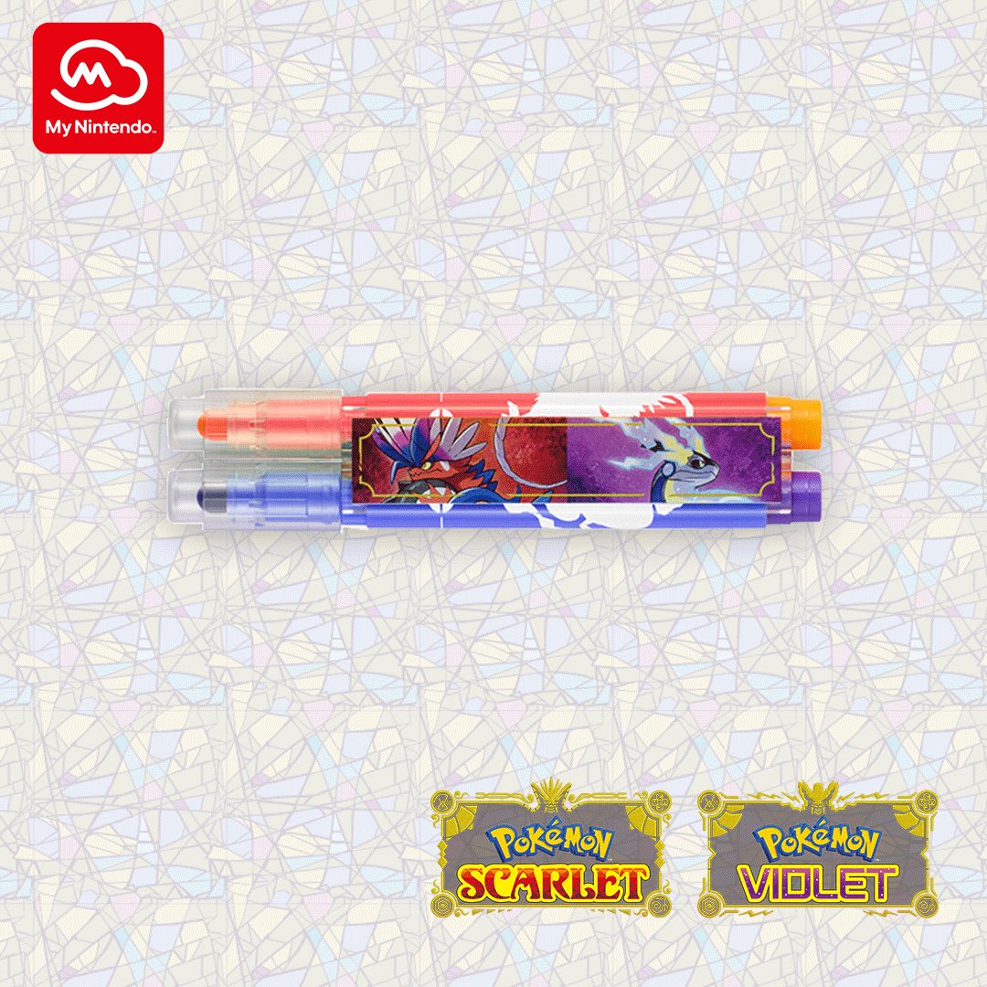 Nintendo Merch Central on Twitter "Pokemon Scarlet and Violet